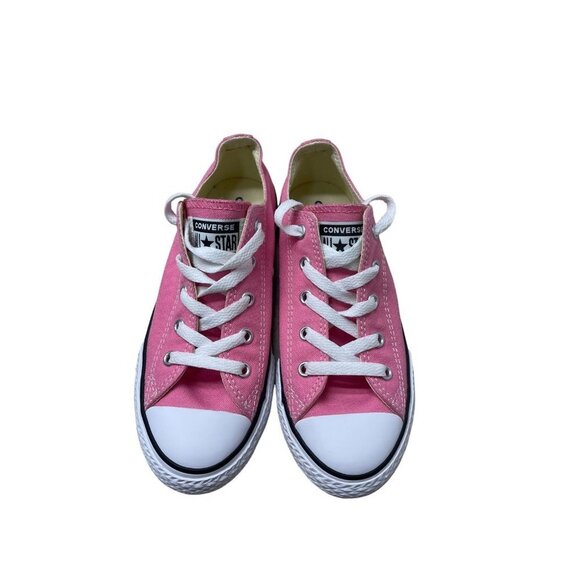 Converse Pink Chuck Taylor All Star Low Classic Junior Size 2 - Picture 1 of 6